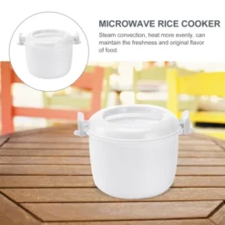 Itopfox Microwave Rice Cooker With Steamer Basket, Lid & Locking Clip For Cooking Rice, Vegetables, Soup & More In Microwave, Reusable & Food Safe 11 Itopfox Microwave Rice Cooker With Steamer Basket, Lid & Locking Clip For Cooking Rice, Vegetables, Soup & More In Microwave, Reusable & Food Safe -Itopfox Shop GUEST 94498fa6 a2ec 47a6 b6af 464eb1173117