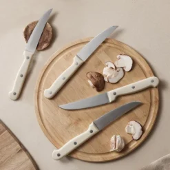 Itopfox 14-Piece Forged High Carbon Stainless Steel Knife Set With Block, Sharp Blade Cutlery, Dishwasher Safe, Cream -Itopfox Shop GUEST 94b4909b ba4e 464e b0db 87fd13dc1c41