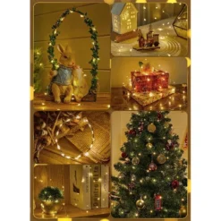 Itopfox Fairy Lights With Remote, 100 LED Waterproof String Lights Indoor Outdoor, Starry Twinkle Light For Christmas Home Bedroom Wedding DIY 13 Itopfox Fairy Lights With Remote, 100 LED Waterproof String Lights Indoor Outdoor, Starry Twinkle Light For Christmas Home Bedroom Wedding DIY -Itopfox Shop GUEST 973929e6 85a3 4096 86ca ab52bb992178