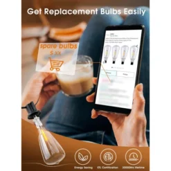 Itopfox Outdoor String Lights, Waterproof Patio Lights With 45+3 Shatterproof Dimmable LED Bulbs, Connectable For Backyard Garden -Itopfox Shop GUEST 97a35e4b 9356 4c2c 96ad a784050311c8