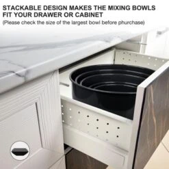 Itopfox 5-Piece Plastic Mixing Bowls With Lids Set, Nesting Bowls For Mixing, Baking, Prepping, Cooking And Serving Food, Dishwasher & Microwave Safe 13 Itopfox 5-Piece Plastic Mixing Bowls With Lids Set, Nesting Bowls For Mixing, Baking, Prepping, Cooking And Serving Food, Dishwasher & Microwave Safe -Itopfox Shop GUEST 97ec93ef c752 4418 9245 604fb76f4441