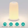 Itopfox Touch Bedside Table Lamp, Sleek Design & RGB Mode 3 Way Dimmable LED Lamp With Warm White Lights Multi-Color Smart Nightstand For Living Room