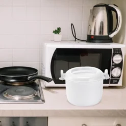 Itopfox Microwave Rice Cooker With Steamer Basket, Lid & Locking Clip For Cooking Rice, Vegetables, Soup & More In Microwave, Reusable & Food Safe 12 Itopfox Microwave Rice Cooker With Steamer Basket, Lid & Locking Clip For Cooking Rice, Vegetables, Soup & More In Microwave, Reusable & Food Safe -Itopfox Shop GUEST 98ff70c2 547a 4097 bcd7 5b6ff56a0729