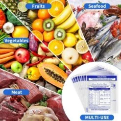 Itopfox 12 Pcs Reusable Microwave Steamer Cooking Bags For Vegetables Potatoes Meat, Perfect For Healthy Steam Cooking, Preserves Nutrients -Itopfox Shop GUEST 9c95dc2b 2564 4d6f bf5a f18d8f9a9859