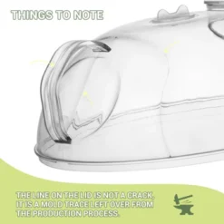 Itopfox Microwave Splatter Cover With Water Steamer, Clear Lid For Food, Integrated Handle, BPA-Free Splatter Guard, Essential Kitchen Gadgets -Itopfox Shop GUEST a2f4d86a bc30 441f bf4a c0bd67287f58