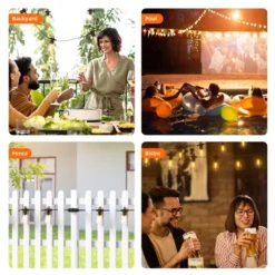 Itopfox 240FT Waterproof LED Outdoor String Lights, Shatterproof Vintage Lighting For Patio, Backyard, Porch, Gazebo, Warm White Dimmable Commercial -Itopfox Shop GUEST a5ec98a0 3adc 46ec af3f 278c93826005