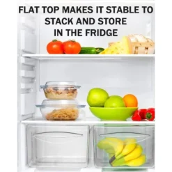 Itopfox Clear Round Glass Casserole With Lid, Microwave & Oven Safe Bakeware, Freezer & Dishwasher Friendly, Easy Grab Baking Dish -Itopfox Shop GUEST acc77c8a 7955 4969 bd44 3fb65afc4549