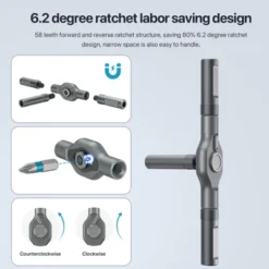 Itopfox 24 In 1 Magnetic Screwdriver Set With Ratchet & Removable Bits, Precision Tool Kit For Electronics, Watches, Bicycles & DIY Projects 10 Itopfox 24 In 1 Magnetic Screwdriver Set With Ratchet & Removable Bits, Precision Tool Kit For Electronics, Watches, Bicycles & DIY Projects -Itopfox Shop GUEST b0251352 2c84 49cf b8d8 b8f83fd28996