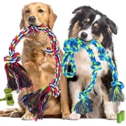 Itopfox Heavy Duty Dog Rope Toys For Aggressive Chewers, Tough Tug Of War Toys For Large, Medium & Small Dogs – 5 Pack With 2 Ropes & 3 Supplies 12 Itopfox Heavy Duty Dog Rope Toys For Aggressive Chewers, Tough Tug Of War Toys For Large, Medium & Small Dogs – 5 Pack With 2 Ropes & 3 Supplies -Itopfox Shop GUEST b18673a2 413a 4824 8f2a e907eaf0657c