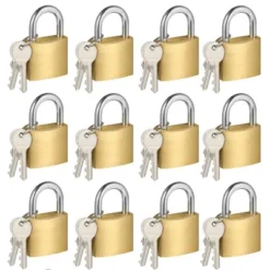 Itopfox 12-Pack Keyed Padlock, Waterproof & Rustproof Solid Brass Lock For Storage Unit, Shed, Garage & Fence Security 13 Itopfox 12-Pack Keyed Padlock, Waterproof & Rustproof Solid Brass Lock For Storage Unit, Shed, Garage & Fence Security -Itopfox Shop GUEST b4fb3f28 b6e9 4a9f ae64 729b61b170e6
