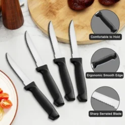 Itopfox 72-Piece Silverware Set For 12 With Steak Knives, Stainless Steel Cutlery Set Includes Forks, Spoons, Dishwasher Safe For Home & Restaurant -Itopfox Shop GUEST b5b3d20e feaa 4619 b989 42bfc4313897