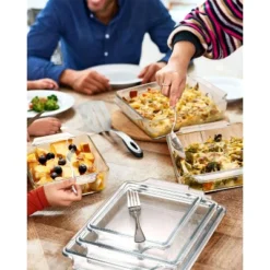 Itopfox Square Glass Baking Dish With Lid, Microwave, Oven & Dishwasher Safe Bakeware For Casseroles, Desserts & More 14 Itopfox Square Glass Baking Dish With Lid, Microwave, Oven & Dishwasher Safe Bakeware For Casseroles, Desserts & More -Itopfox Shop GUEST b8bf8e30 1501 4e02 b873 6180ebe554b8