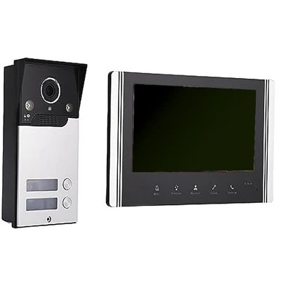 Itopfox Video Intercom System With 7in LCD Screen, HD Video Door Phone Kit For Home, 120° Wide Angle, Easy To Operate, AC100-240V (US Plug) 9 Itopfox Video Intercom System With 7in LCD Screen, HD Video Door Phone Kit For Home, 120° Wide Angle, Easy To Operate, AC100-240V (US Plug) - Image 9
