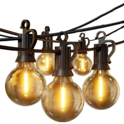 Itopfox Outdoor String Lights, 50FT 25 G40 Bulbs Shatterproof Patio Lights, IP65 Waterproof Dimmable Hanging Connectable Globe LED For Backyard -Itopfox Shop GUEST bbad882e c191 4c0b 84de eb41acdd7d26