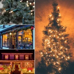 Itopfox Clear Christmas Lights Set With 100 Warm White Mini Bulbs For Indoor Christmas Tree, Garland, Wedding, Party, Festival Decoration -Itopfox Shop GUEST be16c3ec 2905 4d87 ba62 848a09afd223 2