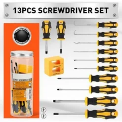 Itopfox 13-Piece Screwdriver Set With Magnetic Tips, Phillips & Flat Heads, Precision Hook For Fastening, Loosening, Automotive & Household Use -Itopfox Shop GUEST bf56807f 06c9 4d78 a025 b606c617f5ed
