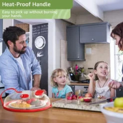 Itopfox Microwave Splatter Cover With Built-in Steamer - Steam Guard For Even Heating, Prevents Splashes, Durable Handle, Keeps Food Moist & Fresh -Itopfox Shop GUEST bf702a8f bee9 442c b992 b4675569a2ca