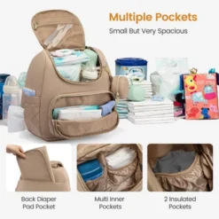 Itopfox Small Waterproof Diaper Backpack With Changing Pad, Stylish Baby Bag For Travel, Includes Stroller Buckles, 14 Inch 12 Itopfox Small Waterproof Diaper Backpack With Changing Pad, Stylish Baby Bag For Travel, Includes Stroller Buckles, 14 Inch -Itopfox Shop GUEST c0971824 c467 4132 b251 24d6db5efe6f
