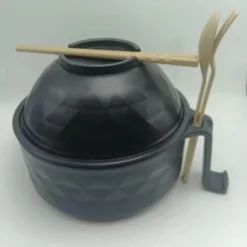 Itopfox Microwave Ramen Bowl Cooker Set With Handles, Includes Spoon Chopsticks Fork, Perfect For College Dorm Room & Apartment Essentials (Black) 9 Itopfox Microwave Ramen Bowl Cooker Set With Handles, Includes Spoon Chopsticks Fork, Perfect For College Dorm Room & Apartment Essentials (Black) -Itopfox Shop GUEST c2d06735 c550 4817 82de 380dc6953942