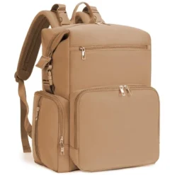 Itopfox Neoprene Waterproof Diaper Backpack For Parents With Changing Pad, Large Storage & 10 Pockets, Travel-Friendly Design (Oat) -Itopfox Shop GUEST c672c174 15cf 4968 a3c4 97779b2b1195