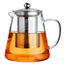Itopfox Glass Teapot Stovetop Safe, Borosilicate Clear Tea Kettle With Removable Stainless Steel Infuser, Ideal For Loose Leaf And Blooming Tea -Itopfox Shop GUEST cb96e111 4570 4bd5 8904 28871dbbcd7f