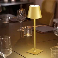 Itopfox Gold Cordless Touch Lamp: 3 Color Stepless Dimming, Waterproof Wireless Portable Desk Light For Indoor Living Room Camping Cafe -Itopfox Shop GUEST cdcc317e f562 48dd aa33 9ee804adea20