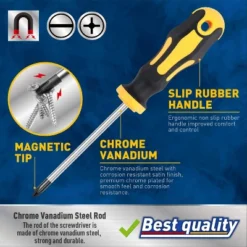 Itopfox 10-Piece Magnetic Screwdrivers Set With 5 Phillips & 5 Slotted Tips, Professional Cushion Grip For Comfort & Control, Includes Storage Bucket 10 Itopfox 10-Piece Magnetic Screwdrivers Set With 5 Phillips & 5 Slotted Tips, Professional Cushion Grip For Comfort & Control, Includes Storage Bucket -Itopfox Shop GUEST ce3917f1 5d56 4d05 b0dc 363a3394a7de