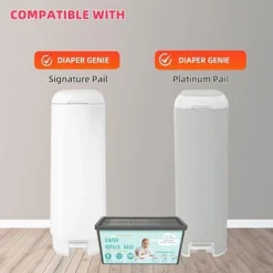 Itopfox Diaper Pail Refill Bags, 30 Count, Compatible With Easy Roll Signature & Platinum Pails, 7-Layer Odor Barrier -Itopfox Shop GUEST d11b232e 5f71 497b 9583 cd3c3a784390