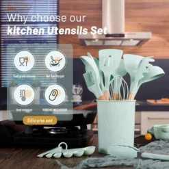 Itopfox 35-Piece Silicone Kitchen Utensil Set With Wooden Handles, Non-Stick Cooking Tools Including Spatula, Spoon, Turner, Tongs, Measuring Cups 10 Itopfox 35-Piece Silicone Kitchen Utensil Set With Wooden Handles, Non-Stick Cooking Tools Including Spatula, Spoon, Turner, Tongs, Measuring Cups -Itopfox Shop GUEST d236ab32 4b4c 437f 84b8 c82967e61840