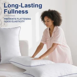 Itopfox Soft Queen Size Pillows Set Of 2, Fluffy & Supportive Bed Pillows For Back Stomach Side Sleepers Filled With Down Alternative, Luxury Pillows 13 Itopfox Soft Queen Size Pillows Set Of 2, Fluffy & Supportive Bed Pillows For Back Stomach Side Sleepers Filled With Down Alternative, Luxury Pillows -Itopfox Shop GUEST d4192c77 04d7 4579 ac79 f5dd54d2ae5f