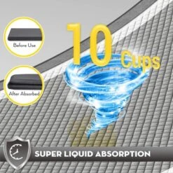 Itopfox Charcoal Pet Pee Pads With Odor-Control & Super Absorbent Up To 10 Cups, 6-Layer Quick Dry & Leak-Proof With Adhesive Tabs, Disposable -Itopfox Shop GUEST d4ea585b e35a 4d93 adf6 8ab968dbf9d7