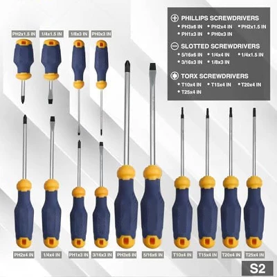 Itopfox Magnetic Screwdriver Set 66-Piece, S2 Alloy Steel, Includes Slotted/Phillips/Torx Mini Precision Screwdrivers, Replaceable Bits With Toolbox 6 Itopfox Magnetic Screwdriver Set 66-Piece, S2 Alloy Steel, Includes Slotted/Phillips/Torx Mini Precision Screwdrivers, Replaceable Bits With Toolbox - Image 6