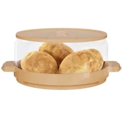 Itopfox Microwave Baked Potato Cooker Cooks In Minutes Tender & Fluffy, Baking Potato Cooker For Microwave Oven, Twice Baked Potatoes Steamer -Itopfox Shop GUEST d6033f30 bcd3 4c09 986e 08ea6fb609ef