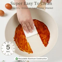 Itopfox 16-Piece Nonstick Cookware Set With Pots, Pans, Fryers, Steamer, Stewer, Silicone Spatula & Pliers, And Pot Protectors For Daily Cooking 11 Itopfox 16-Piece Nonstick Cookware Set With Pots, Pans, Fryers, Steamer, Stewer, Silicone Spatula & Pliers, And Pot Protectors For Daily Cooking -Itopfox Shop GUEST d7901ea2 80e4 4763 9b54 3e2fdfe076f4