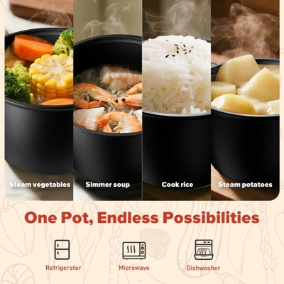 Itopfox Large Microwave Cookware Steamer - Vegetable Steamer For Cooking, Microwave Cooker With Food Container, Removable Filter And Dishwasher Safe 5 Itopfox Large Microwave Cookware Steamer - Vegetable Steamer For Cooking, Microwave Cooker With Food Container, Removable Filter And Dishwasher Safe - Image 5