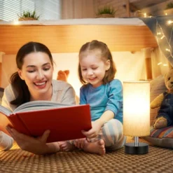 Itopfox Small Table Lamp For Bedroom - Minimalist Nightstand Light, Desk Lamp For Living Room, Office, Dorm With Linen Shade 13 Itopfox Small Table Lamp For Bedroom - Minimalist Nightstand Light, Desk Lamp For Living Room, Office, Dorm With Linen Shade -Itopfox Shop GUEST d9285dee 811d 4da1 9252 f0b998bc5925