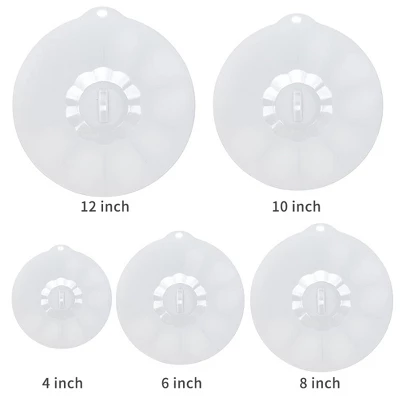Itopfox Silicone Lids For Food Storage - BPA Free Suction Covers For Bowls, Pots, Pans, Microwave, Oven, Fridge, Dishwasher Safe, Eco-Friendly 6 Itopfox Silicone Lids For Food Storage - BPA Free Suction Covers For Bowls, Pots, Pans, Microwave, Oven, Fridge, Dishwasher Safe, Eco-Friendly - Image 6