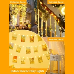Itopfox 66Ft 200 LED Fairy Lights Plug In, Waterproof String Lights Outdoor & Indoor 8 Modes Christmas Light Bedroom Decor, Timer Twinkle Lights -Itopfox Shop GUEST dc2918f7 c742 4233 ae46 79019b8bce0d