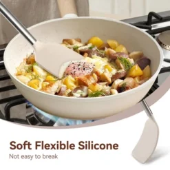 Itopfox Silicone Cooking Utensils Set 35 Pcs Kitchen Utensils With Holder Stainless Steel Handle Spatula, Spoons, Pasta Server, Cheese Grater, Masher -Itopfox Shop GUEST ddd312c8 4f63 40ef b6c8 580df74cc24a