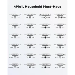 Itopfox 49-in-1 Small Screwdriver Set, Super Durable Tiny Torx Screwdriver For Ring Doorbell, Precision Magnetic Mini Repair Tool Kit For Watch 11 Itopfox 49-in-1 Small Screwdriver Set, Super Durable Tiny Torx Screwdriver For Ring Doorbell, Precision Magnetic Mini Repair Tool Kit For Watch -Itopfox Shop GUEST de4e563b 70fc 4c4b b818 ce940738b0cc