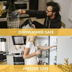 Itopfox 32-Piece Kitchen Plastic Wheat Straw Dinnerware Set, Service For 8, Unbreakable Dish Set - Dinner Plate, Dessert Plate, Cereal Bowl, Cup, -Itopfox Shop GUEST e0a7f98c 3f1a 40bf 8da6 95dad9eba726 1