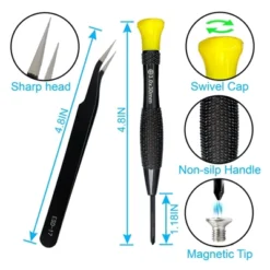 Itopfox 18PCS Mini Precision Screwdriver Set With Case Magnetic Flathead Phillips Pentalobe Torx Star Kit For Repairing Computer Eyeglass Phone Watch 8 Itopfox 18PCS Mini Precision Screwdriver Set With Case Magnetic Flathead Phillips Pentalobe Torx Star Kit For Repairing Computer Eyeglass Phone Watch -Itopfox Shop GUEST e0cd4d23 ecd8 4950 8b09 f9b6b86725ab