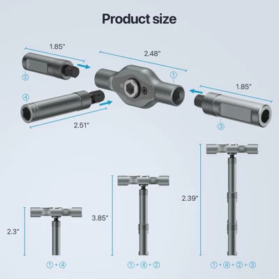 Itopfox 24 In 1 Magnetic Screwdriver Set With Ratchet & Removable Bits, Precision Tool Kit For Electronics, Watches, Bicycles & DIY Projects 3 Itopfox 24 In 1 Magnetic Screwdriver Set With Ratchet & Removable Bits, Precision Tool Kit For Electronics, Watches, Bicycles & DIY Projects - Image 3