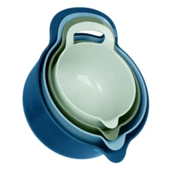 Itopfox 4-Piece Nesting Mixing Bowls Set With Pour Spout & Handle, BPA-Free, Microwave & Dishwasher Safe, Non-Slip Base, Lightweight -Itopfox Shop GUEST e23a7352 28fe 42d5 ac44 857fa8de5aa3