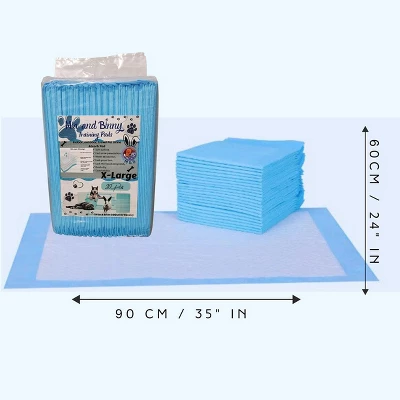Itopfox 20 Pcs Blue Pee Pads, 6-Layer, Ultra Absorbent, Leak-Proof, Quick-Dry, For Dogs, Cats, Rabbits, Chinchillas & Small Pets 1 Itopfox 20 Pcs Blue Pee Pads, 6-Layer, Ultra Absorbent, Leak-Proof, Quick-Dry, For Dogs, Cats, Rabbits, Chinchillas & Small Pets
