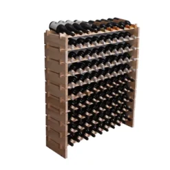 Itopfox Freestanding Wooden Wine Rack Cabinet, Stackable Storage Modular Countertop Holder For 100 Bottles 14 Itopfox Freestanding Wooden Wine Rack Cabinet, Stackable Storage Modular Countertop Holder For 100 Bottles -Itopfox Shop GUEST e5050813 4f5d 401a b51c efac2b33c750