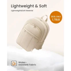 Itopfox Lightweight Puffy Diaper Backpack With Changing Pad, Large Capacity Waterproof Travel Bag For Moms, Coffee Brown -Itopfox Shop GUEST e9c76097 bcd5 4027 a986 68ceeaa9e9cd
