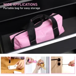 Itopfox 12-Piece Pink Magnetic Screwdrivers Set With Slotted Phillips And Precision Screwdrivers, Repair Tool Kit With Storage Bag -Itopfox Shop GUEST eaab237f 12ad 4250 a072 738f475f62e7