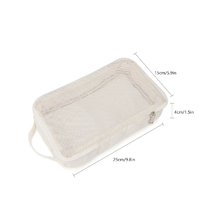 Itopfox 2-Pack Waterproof Hanging Diaper Bags, Reusable & Washable Organizer Pouches For Baby Clothes, Swimsuits & More (Black & White) 6 Itopfox 2-Pack Waterproof Hanging Diaper Bags, Reusable & Washable Organizer Pouches For Baby Clothes, Swimsuits & More (Black & White) - Image 6