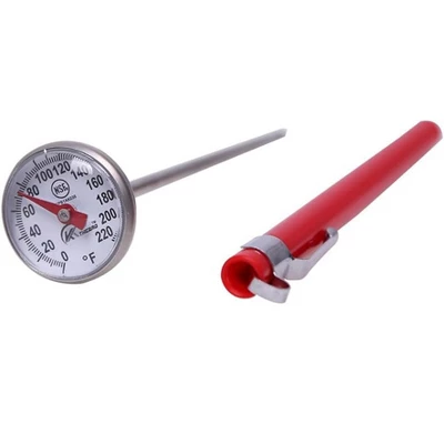 Itopfox Instant Read Dial Thermometer For Coffee Drinks, Chocolate Milk Foam, Stainless Steel With Temperature Clamp 6 Itopfox Instant Read Dial Thermometer For Coffee Drinks, Chocolate Milk Foam, Stainless Steel With Temperature Clamp - Image 6